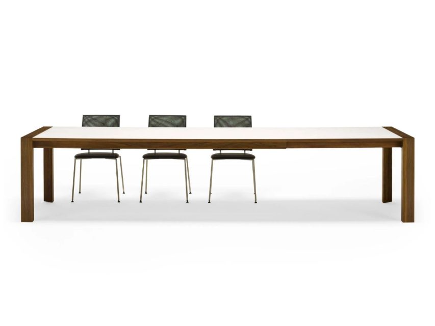 Naver Collection - GM 7700 Borðstofuborð Hnota/Corian - Image 3