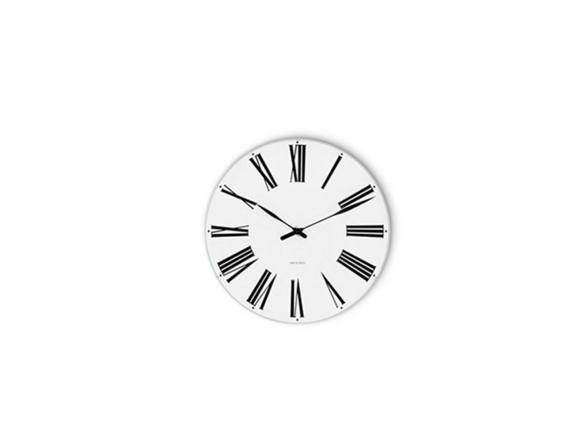 Arne Jacobsen - Roman Veggklukka 16cm