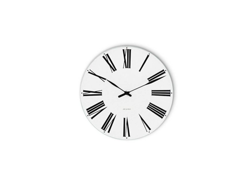 Arne Jacobsen - Roman Veggklukka 21cm