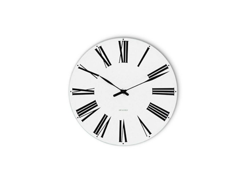 Arne Jacobsen - Roman Veggklukka 29cm