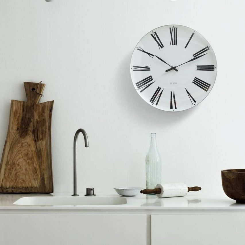 Arne Jacobsen - Roman Veggklukka 48cm - Image 2