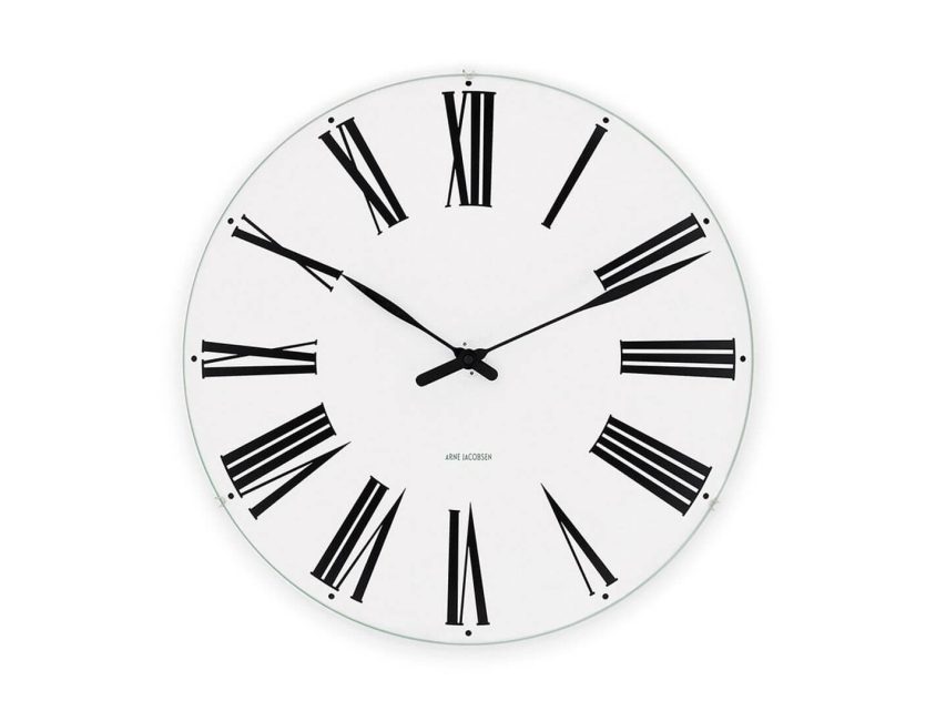 Arne Jacobsen - Roman Veggklukka 48cm