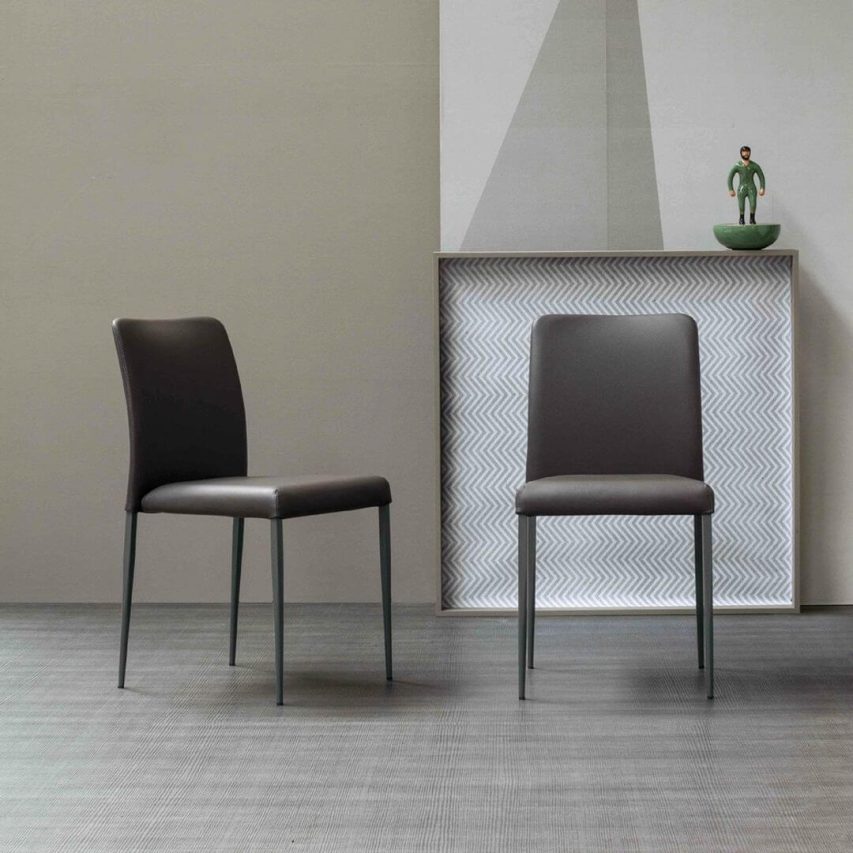 Bonaldo - Deli Stóll Leður Black - Image 3