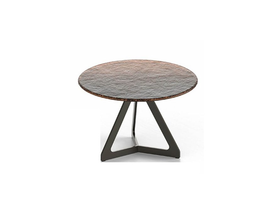 Fiam - Lakes Borð Medium Champagne/Grey - Image 2