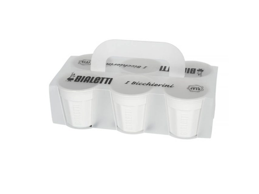 Bialetti - Espresso Bollar White 6stk - Image 2