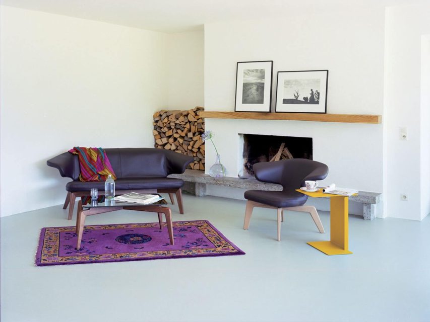ClassiCon - Munic Lounge Stóll Leður Black/Black - Image 2