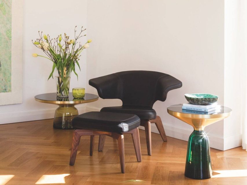 ClassiCon - Munic Lounge Stóll Leður Black/Black - Image 3