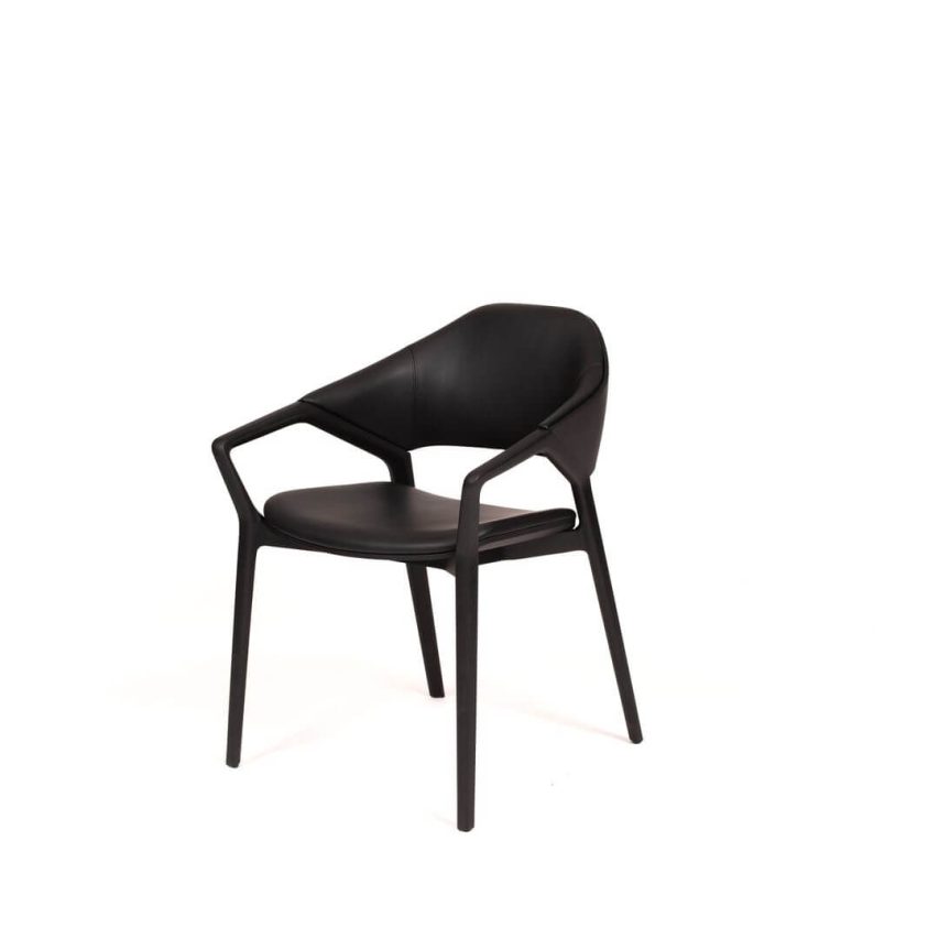 Cassina - Ico Armstóll Leður Black