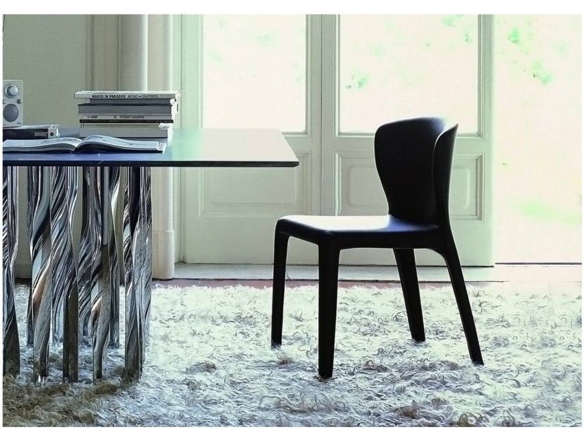 Cassina - Hola Stóll Leður Black - Image 4