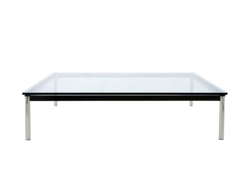 Cassina - LC10 Sófaborð 140x140 cm Gler