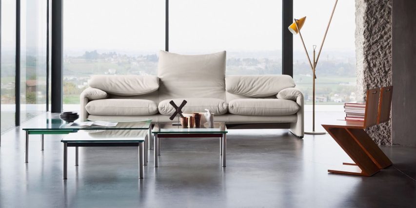 Cassina Maralunga Sófi Leður - Image 2
