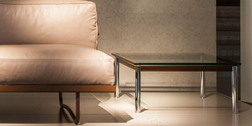 Cassina - LC10 Sófaborð 140x140 cm Gler - Image 3