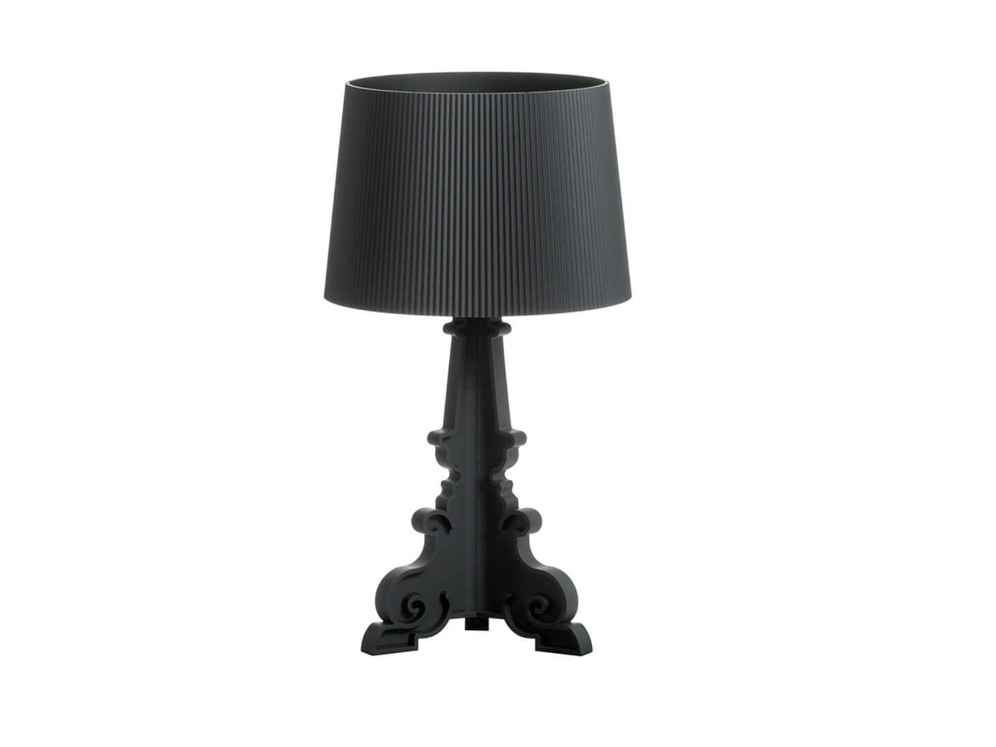 Kartell - Bourgie Lampi Mattur - Matt Black
