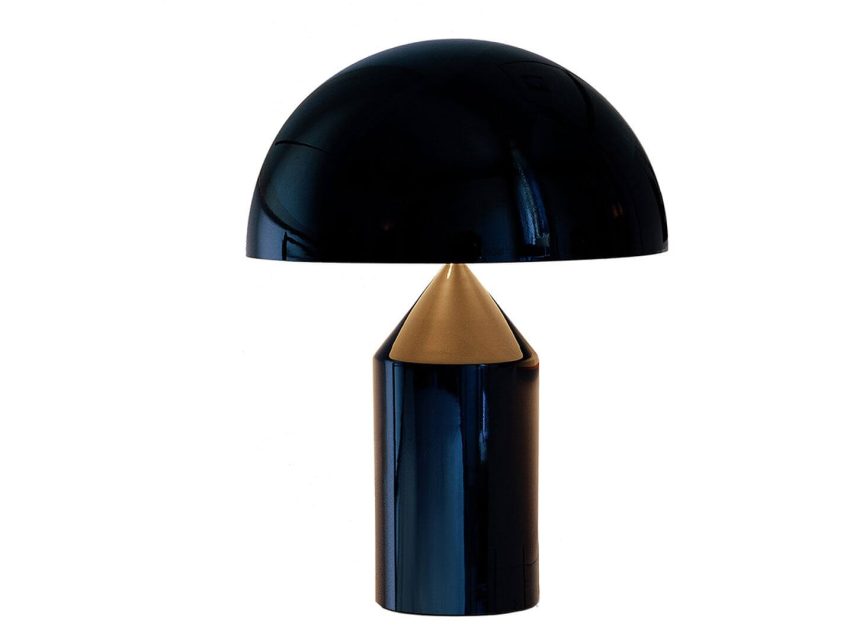 Oluce - Atollo Lampi 70 cm Black