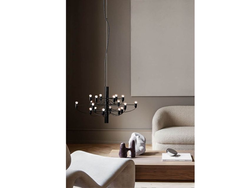 Flos 2097/18 Ljósakróna Black - Image 3