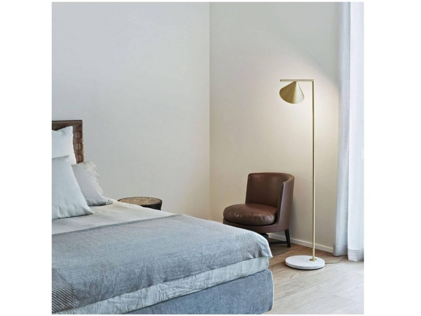 Flos Captain Flint Gólflampi Brushed Brass - Image 4