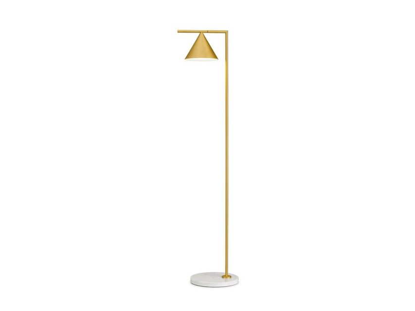 Flos Captain Flint Gólflampi Brushed Brass