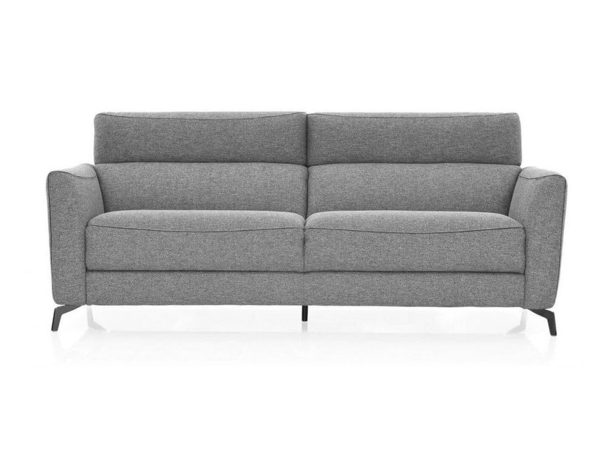 Ljósgrár tausófi frá Natuzzi Italia.