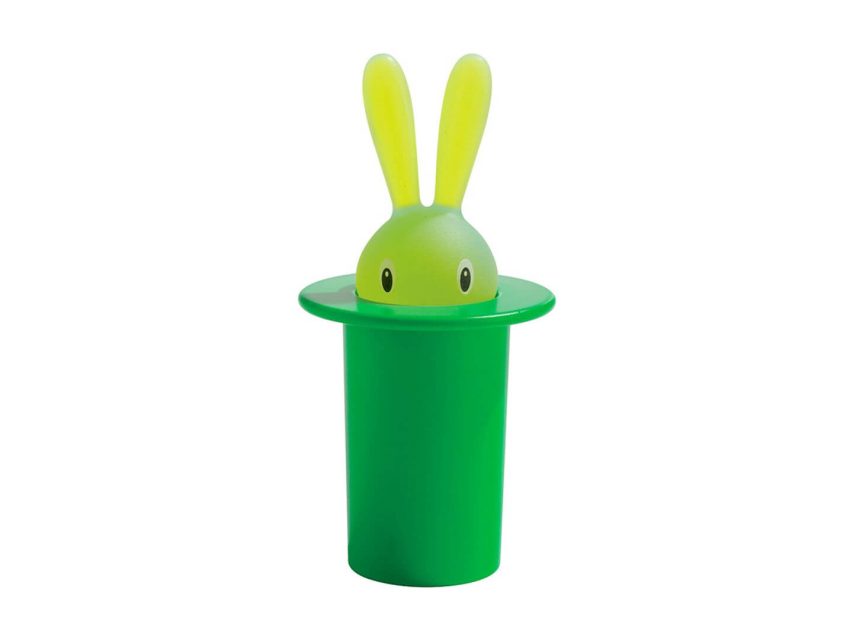 Alessi - Magic Bunny Tannstönglabox Grænt