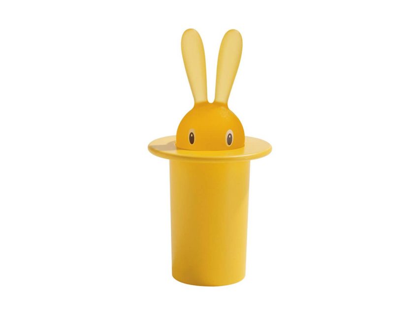Alessi - Magic Bunny Tannstönglabox Gult
