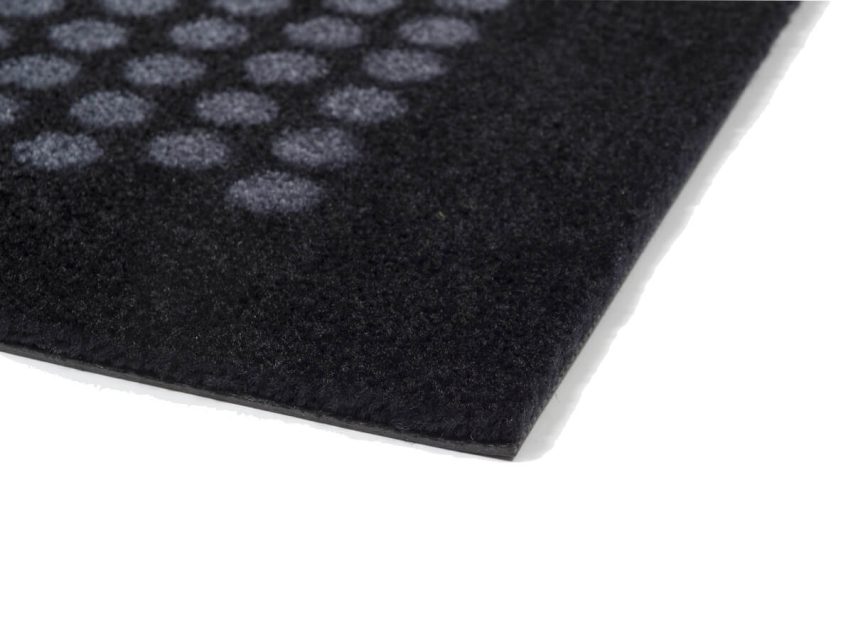 Tica - Dyramotta Dot 90x60cm Black/Grey - Image 2