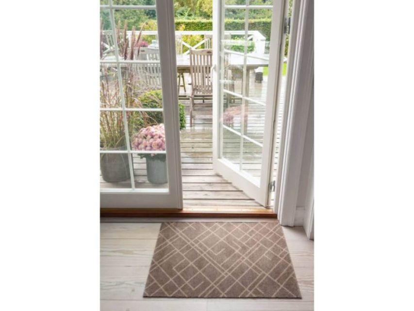 Tica - Dyramotta Lines 90x60cm Sand/Beige - Image 4