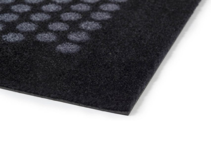 Tica - Dyramotta Dot 130x90cm Black/Grey - Image 2