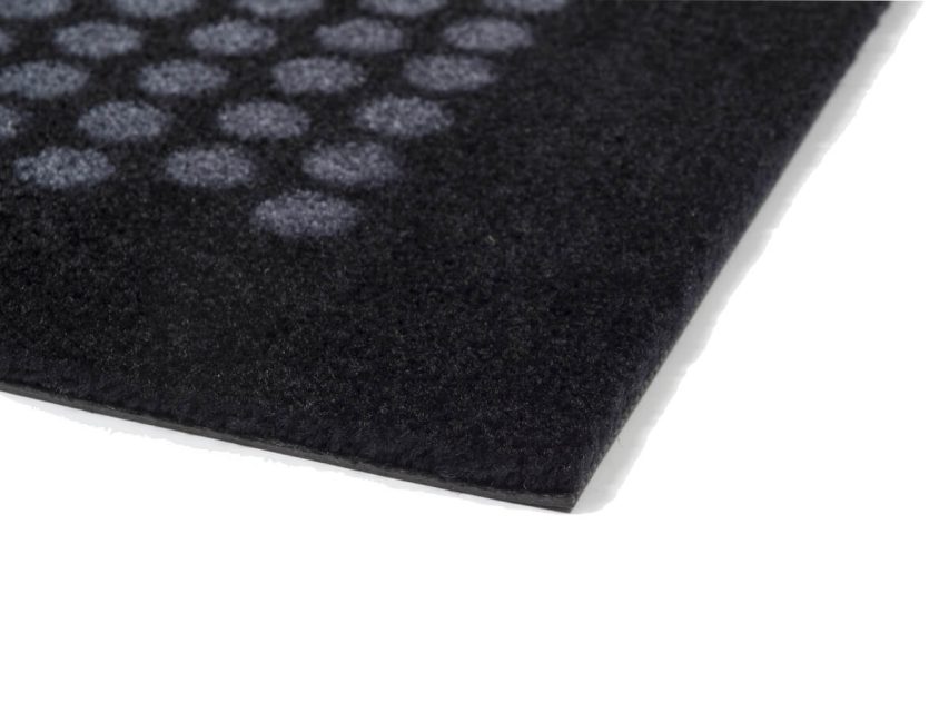 Tica - Dyramotta Dot 200x90cm Black/Grey - Image 2