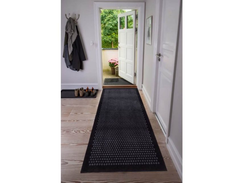 Tica - Dyramotta Dot 200x90cm Black/Grey - Image 4