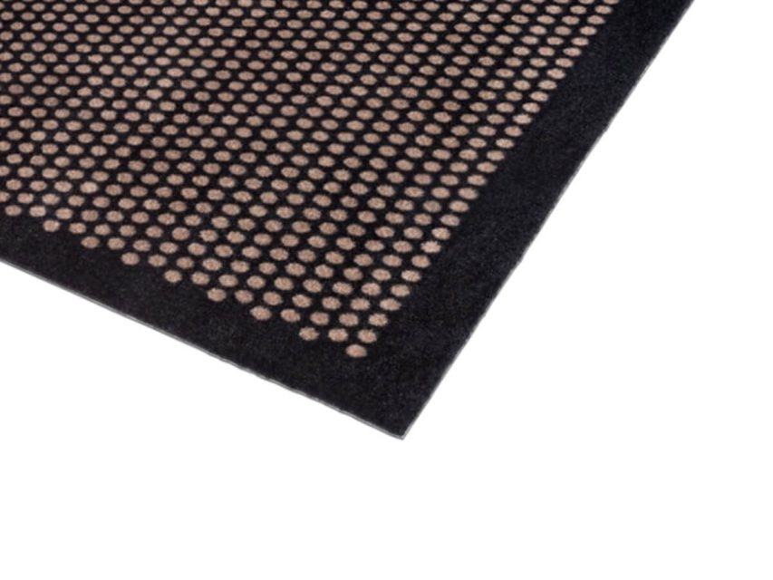 Tica - Dyramotta Dot 200x90cm Black/Sand - Image 2