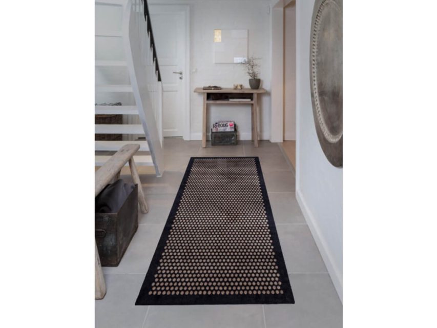 Tica - Dyramotta Dot 200x90cm Black/Sand - Image 3
