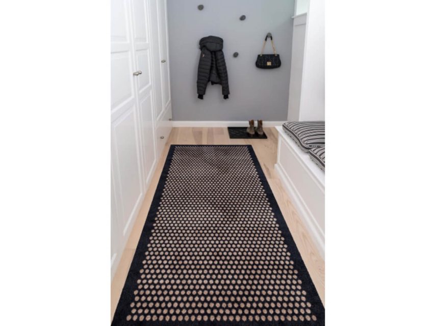 Tica - Dyramotta Dot 200x90cm Black/Sand - Image 4
