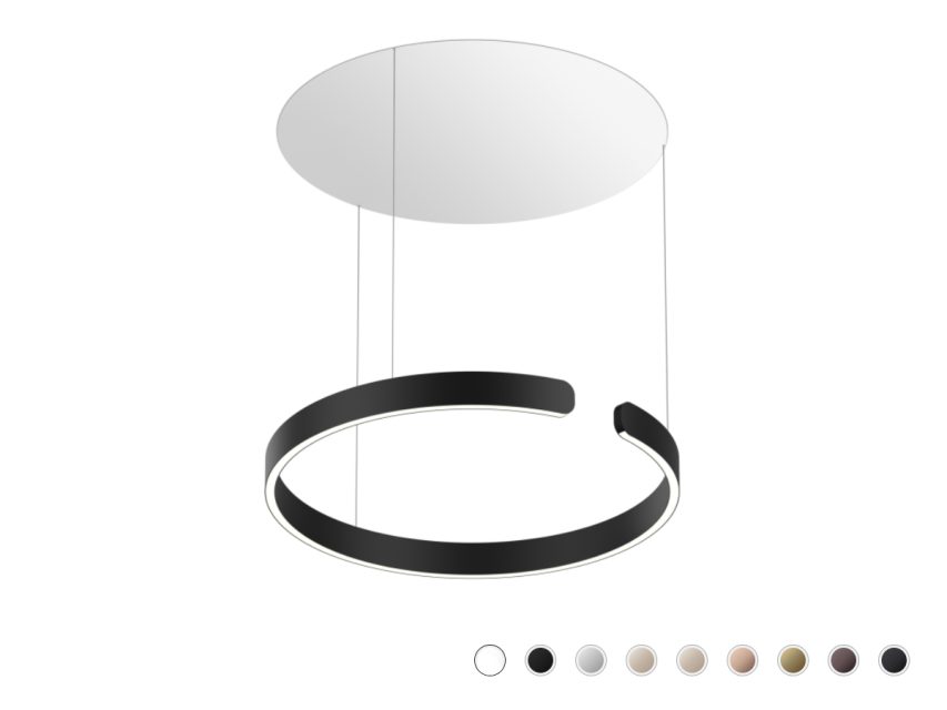 Occhio - Mito Sospeso Loftljós 60 cm