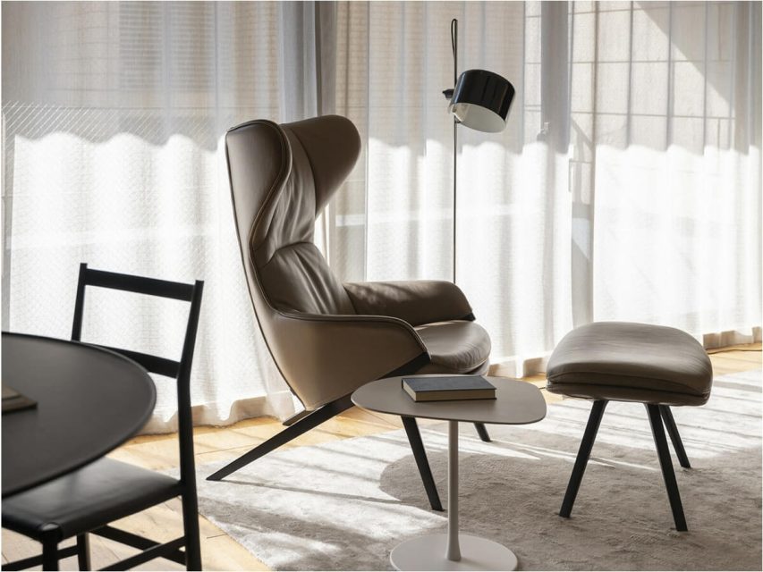 Cassina - P22 Armstóll Leður - Image 5