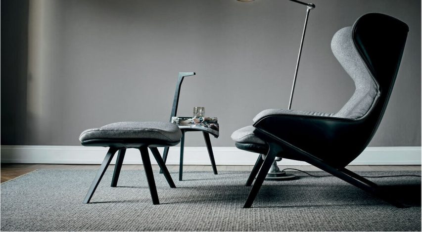 Cassina - P22 Armstóll Leður - Image 3