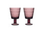 Iittala - Kastehelmi Glös á Fæti 26cl Calluna 2stk
