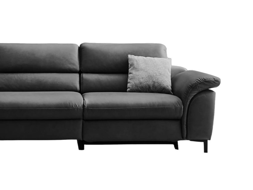 Hukla LC02 Rafmagnssófi Leður (Ct.60) Black