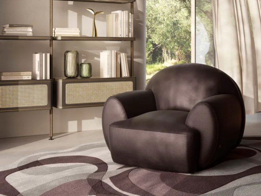 Natuzzi - Memoria Armstóll á/Snúning - Image 4