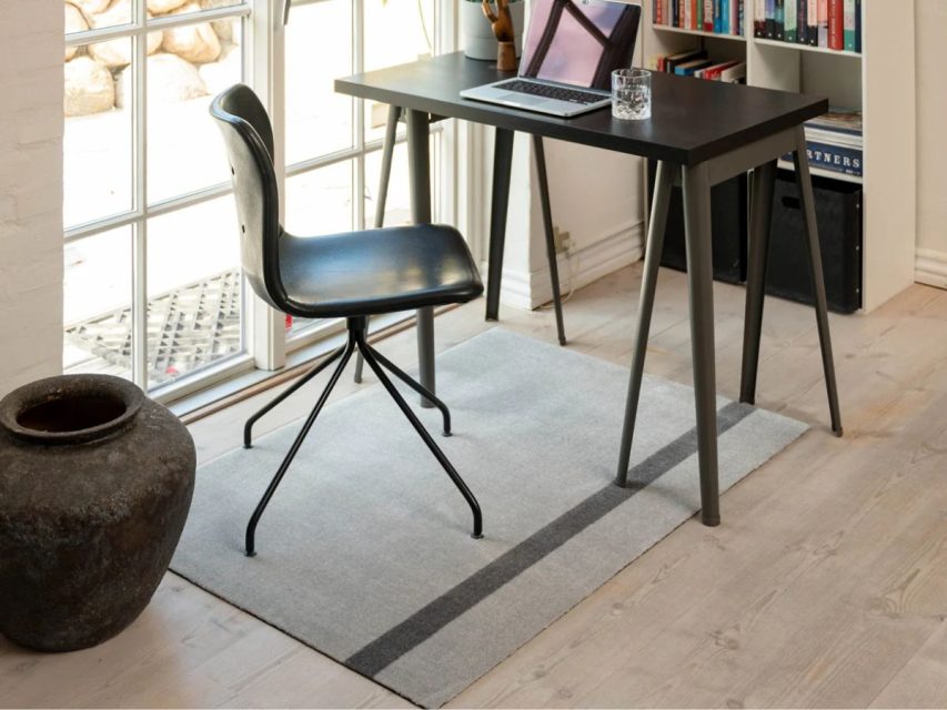Tica - Dyramotta Stripes 130x90cm L.Grey/Grey - Image 3
