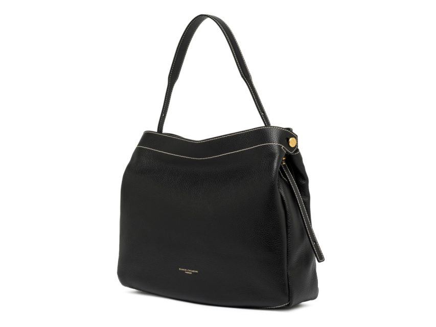 Gianni Chiarini - Ottavia Leðurtaska Stór Nero - Image 3