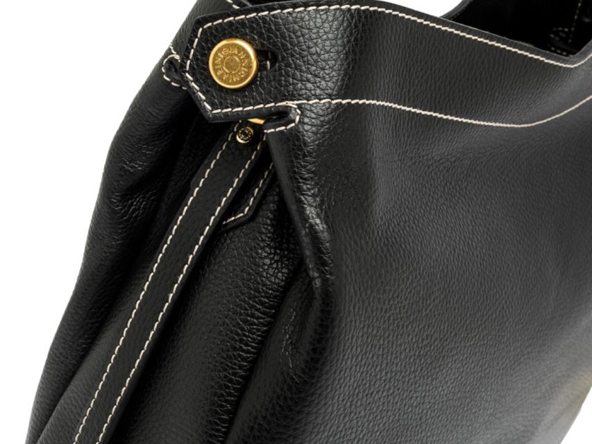 Gianni Chiarini - Ottavia Leðurtaska Stór Nero - Image 5
