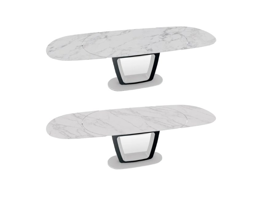 Calligaris - Orbital Borð Keramík Marmaraútlit - Image 2