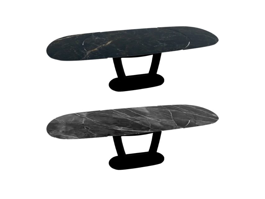 Calligaris - Orbital Borð Keramík Marmaraútlit - Image 4