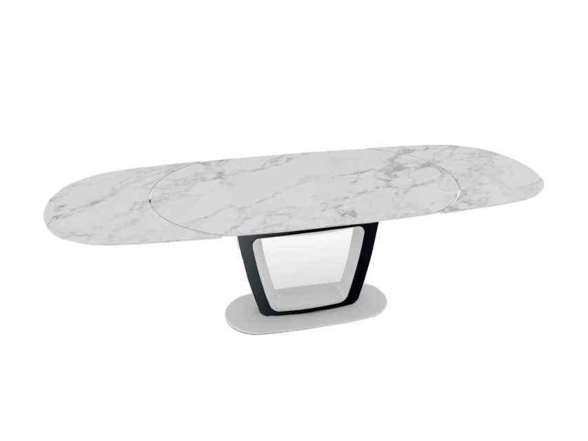 Calligaris - Orbital Borð Keramík Marmaraútlit