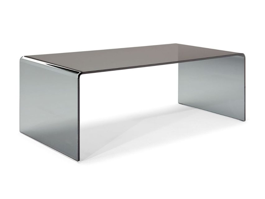 Natuzzi - Mercurio Sófaborð 111x52cm Smoke