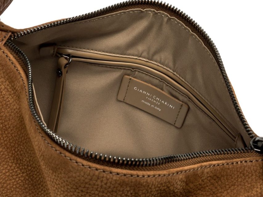 Gianni Chiarini - CHARLOTTE Taska Rúskinn '25 Cuoio - Image 4