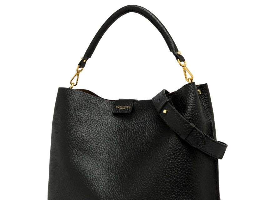 Gianni Chiarini - ARETHA Leðurtaska H.31 cm '25 Nero - Image 3