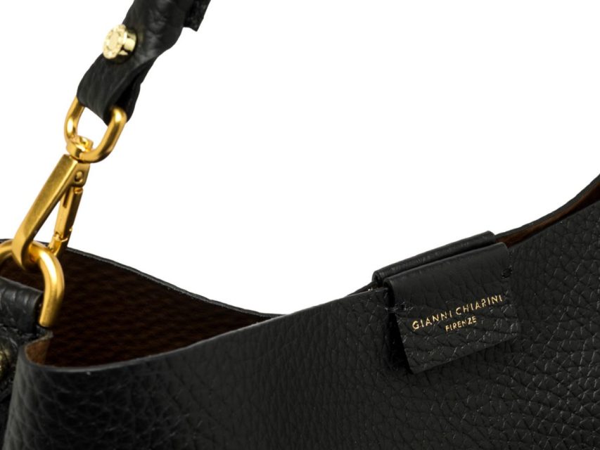 Gianni Chiarini - ARETHA Leðurtaska H.31 cm '25 Nero - Image 5