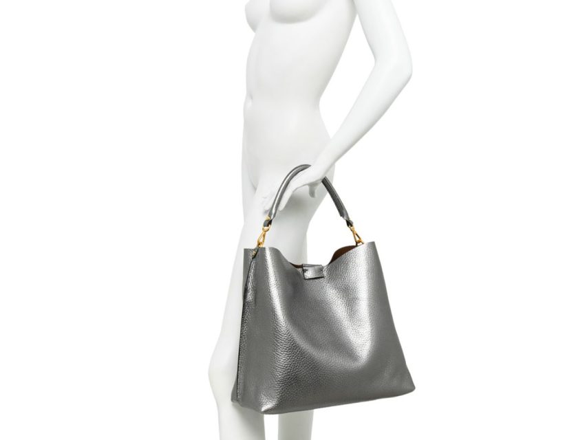 Gianni Chiarini - ARETHA Leðurtaska H.31 cm '25 Nero - Image 6