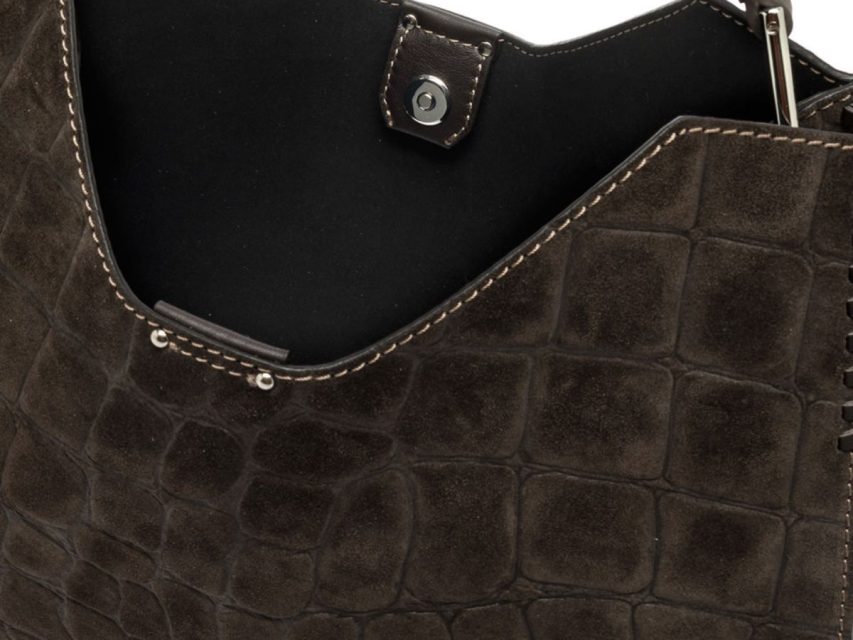 Gianni Chiarini - AURORA Taska Rúskinn '25 Cocco Espresso - Image 4